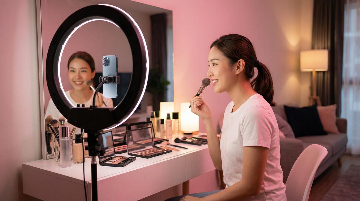 本平台美妆视频